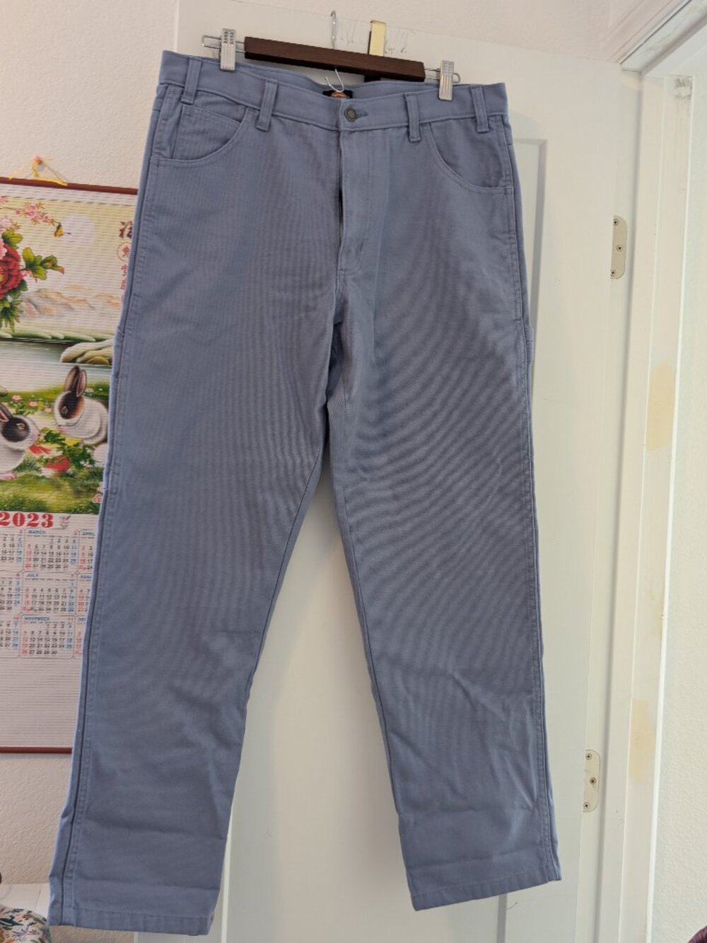 Dickies Canvas Pants - Light Blue 34x32